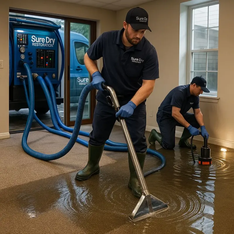 Water Extraction and Removal process in Green Tree, PA